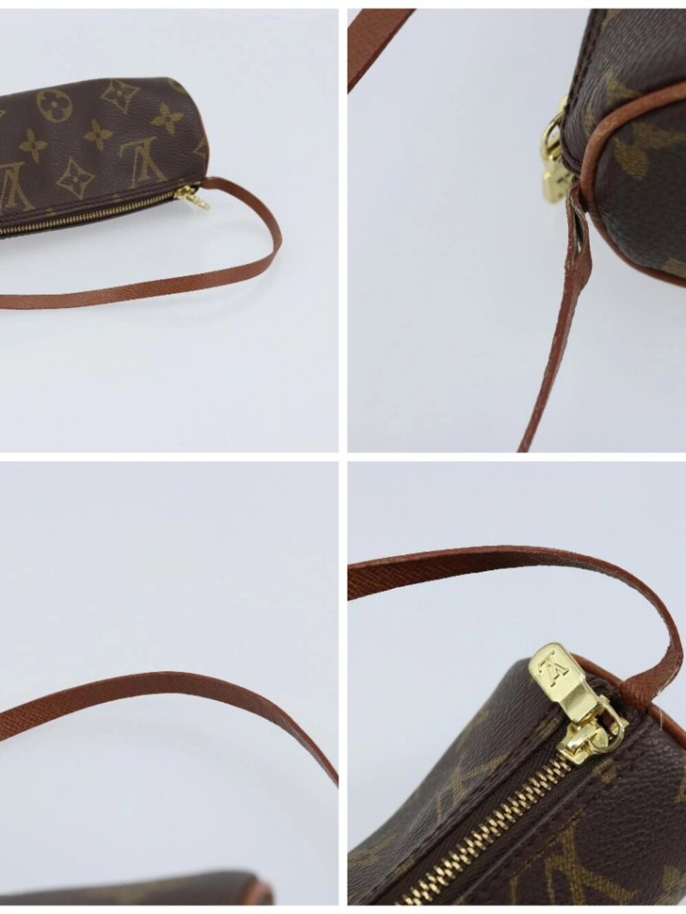 LOUIS VUITTON Monogram Papillon Pouch LV Auth 171476V - Picture 16 of 16